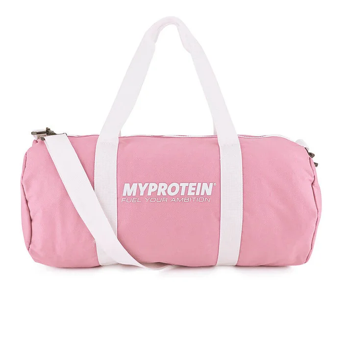 Спортивна сумка MyProtein циліндричної форми - рожева