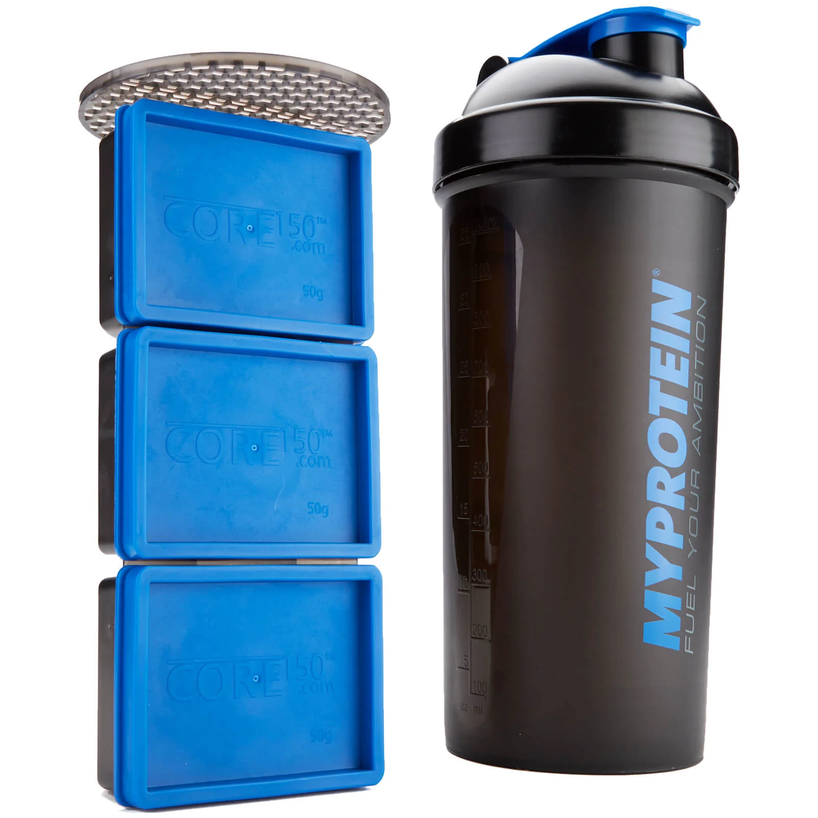 Шейкер CORE 150 від Myprotein – Чорний Image 1