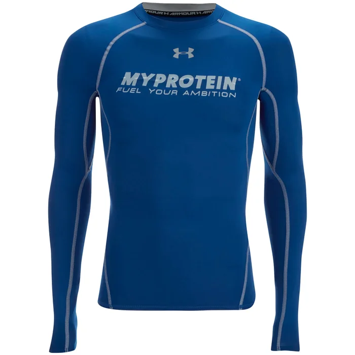 Under Armour Men's Heatgear Compression Top - Royal Blue