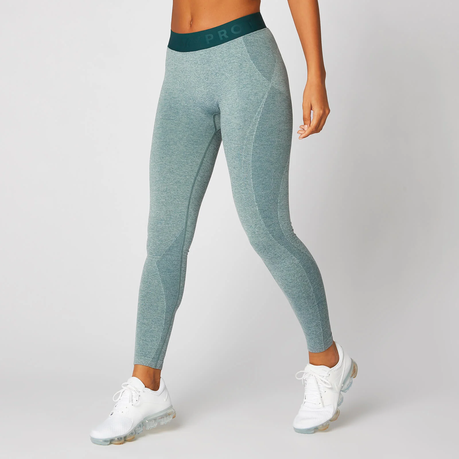 MP Inspire Seamless Leggings - Teal - XS Image 1
