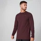 MP Men's Lightweight Seamless Long-Sleeve T-Shirt - Oxblood Marl