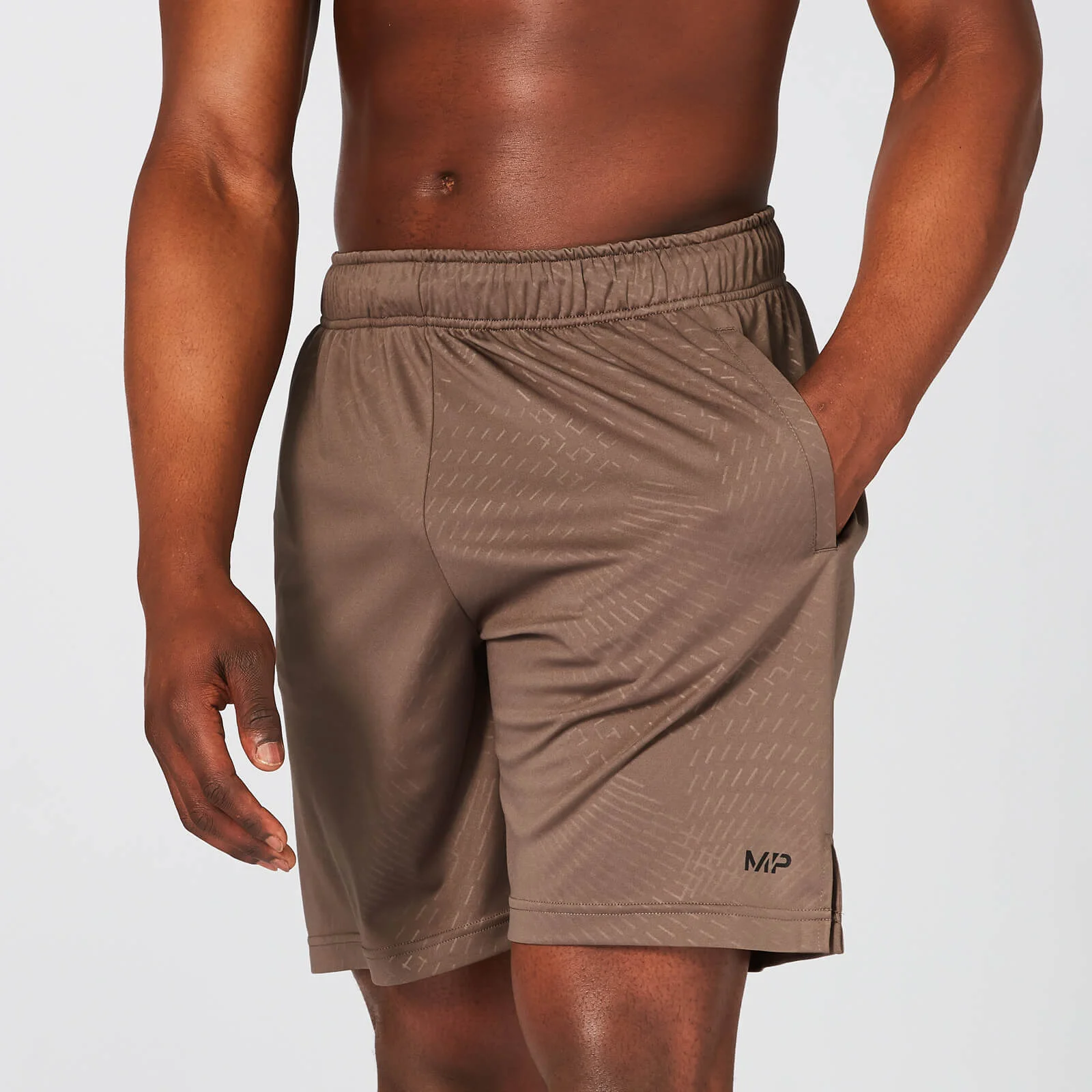 MP Dry-Tech Infinity Shorts - Driftwood - XS Image 1