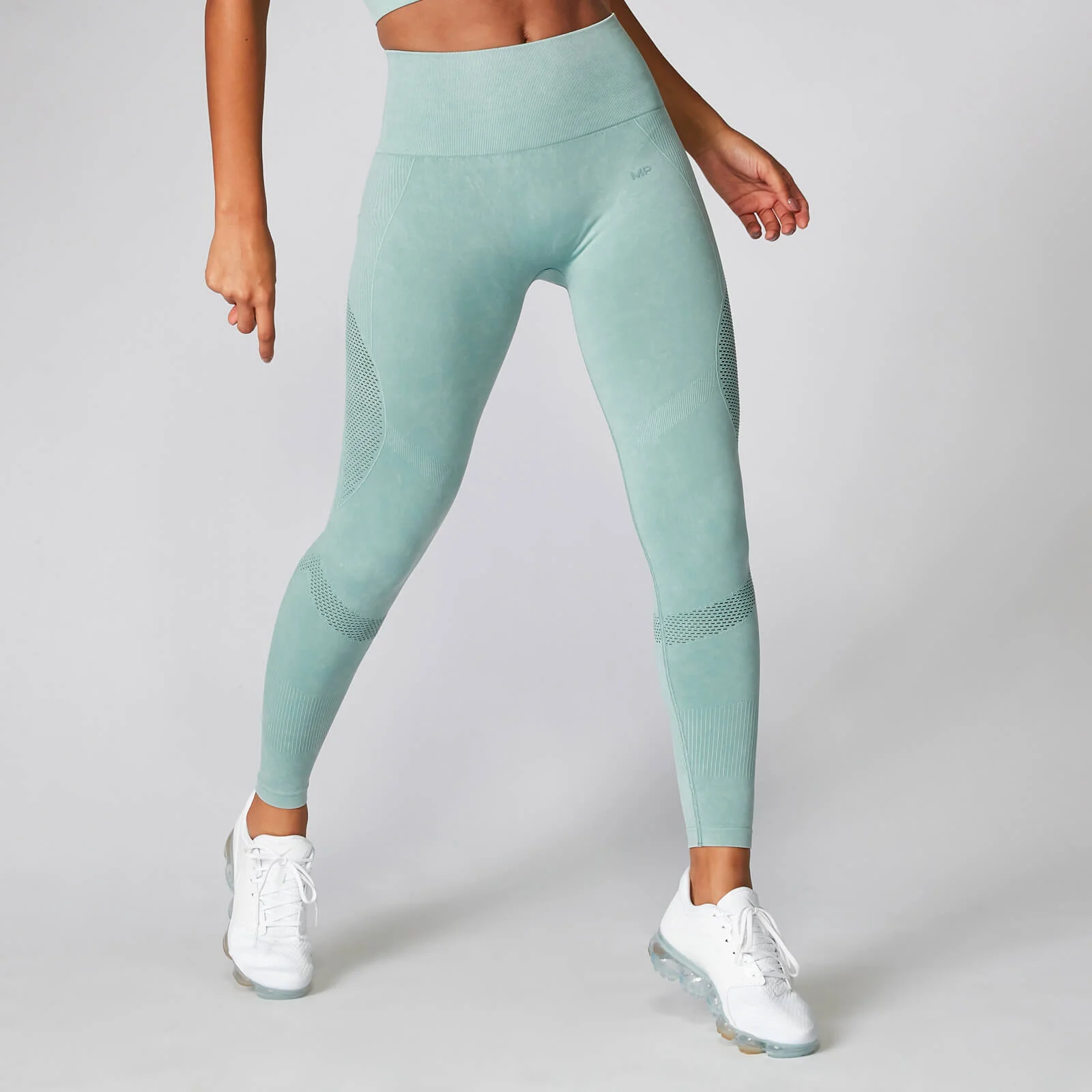 Myprotein Acid Wash Leggings - Seafoam - XS Image 1