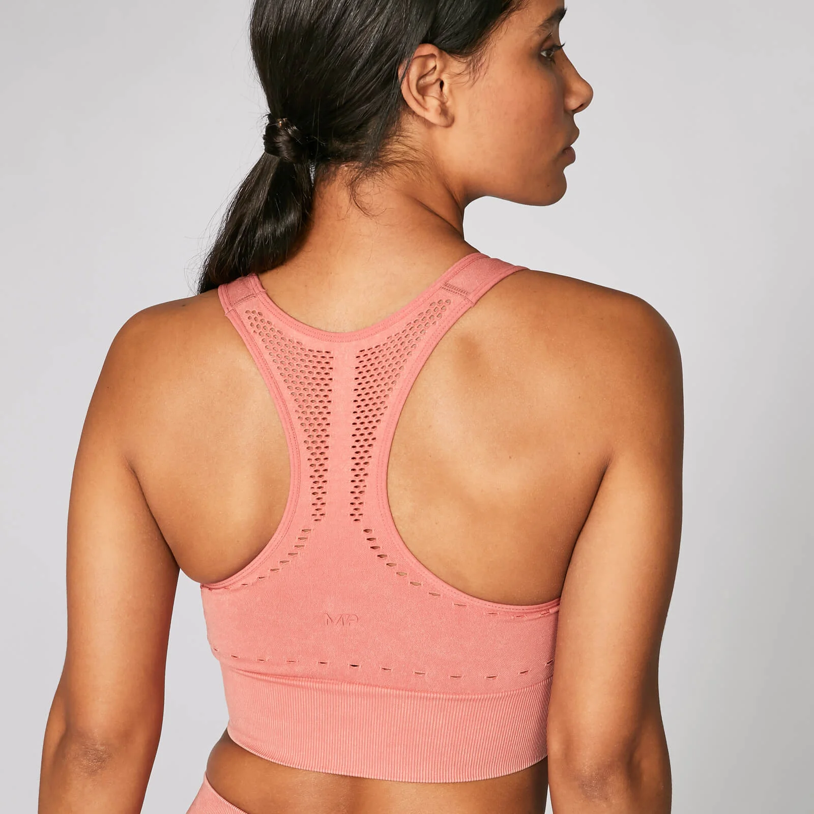 Myprotein Acid Wash Sports Bra - Copper Rose - XS Image 1