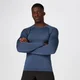 Футболка з довгими рукавами Elite Seamless – Індіго