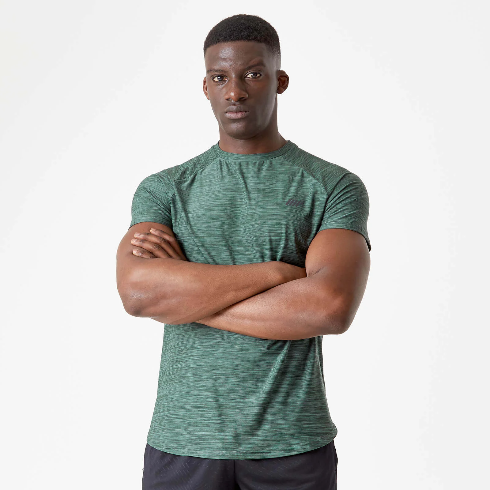 Myprotein Dry-Tech Infinity T-Shirt - Pine Marl - XS Image 1