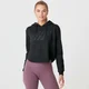 Myprotein The Original Cropped Hoodie - Black