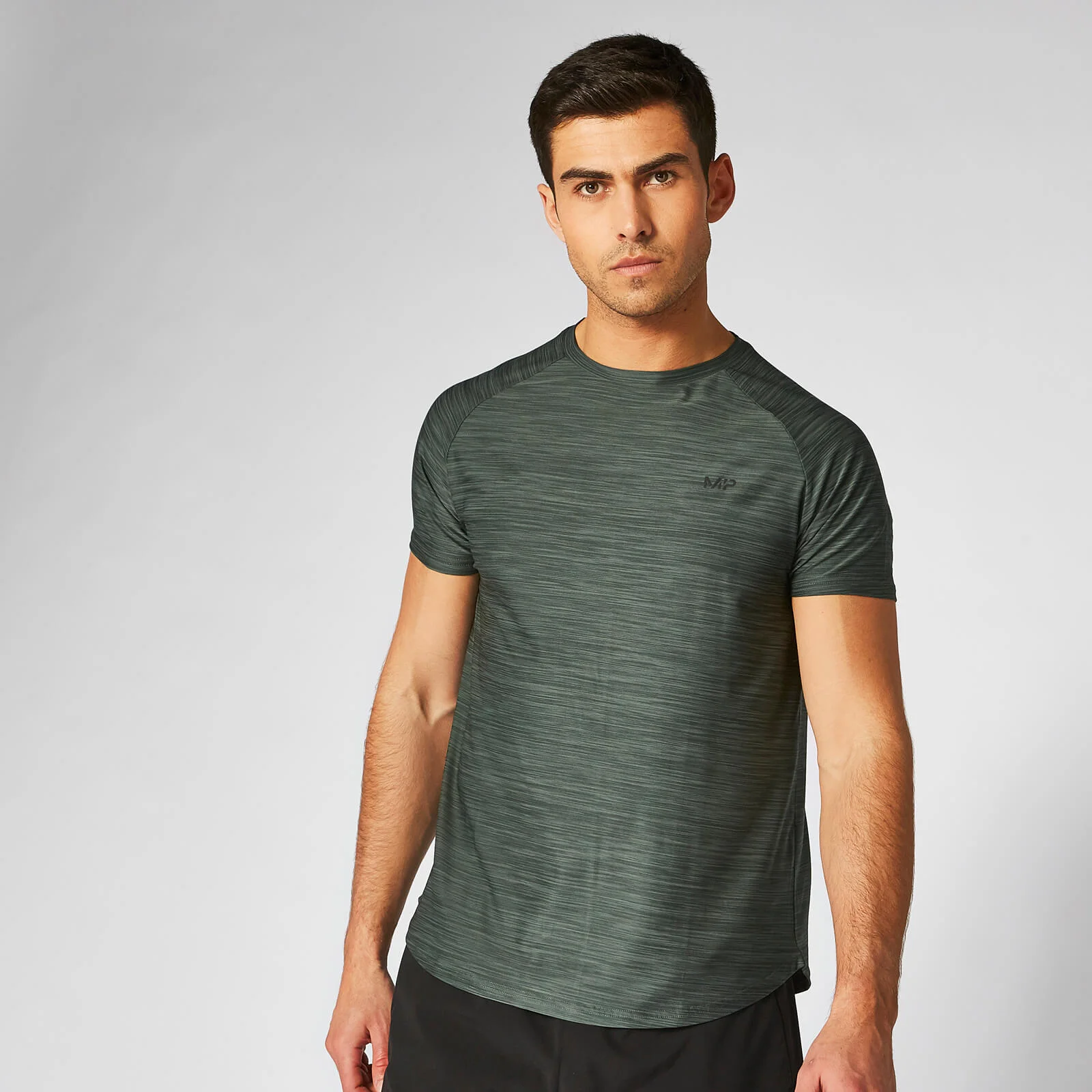Myprotein Dry Tech Infinity T-Shirt - Pine Marl - XS Image 1