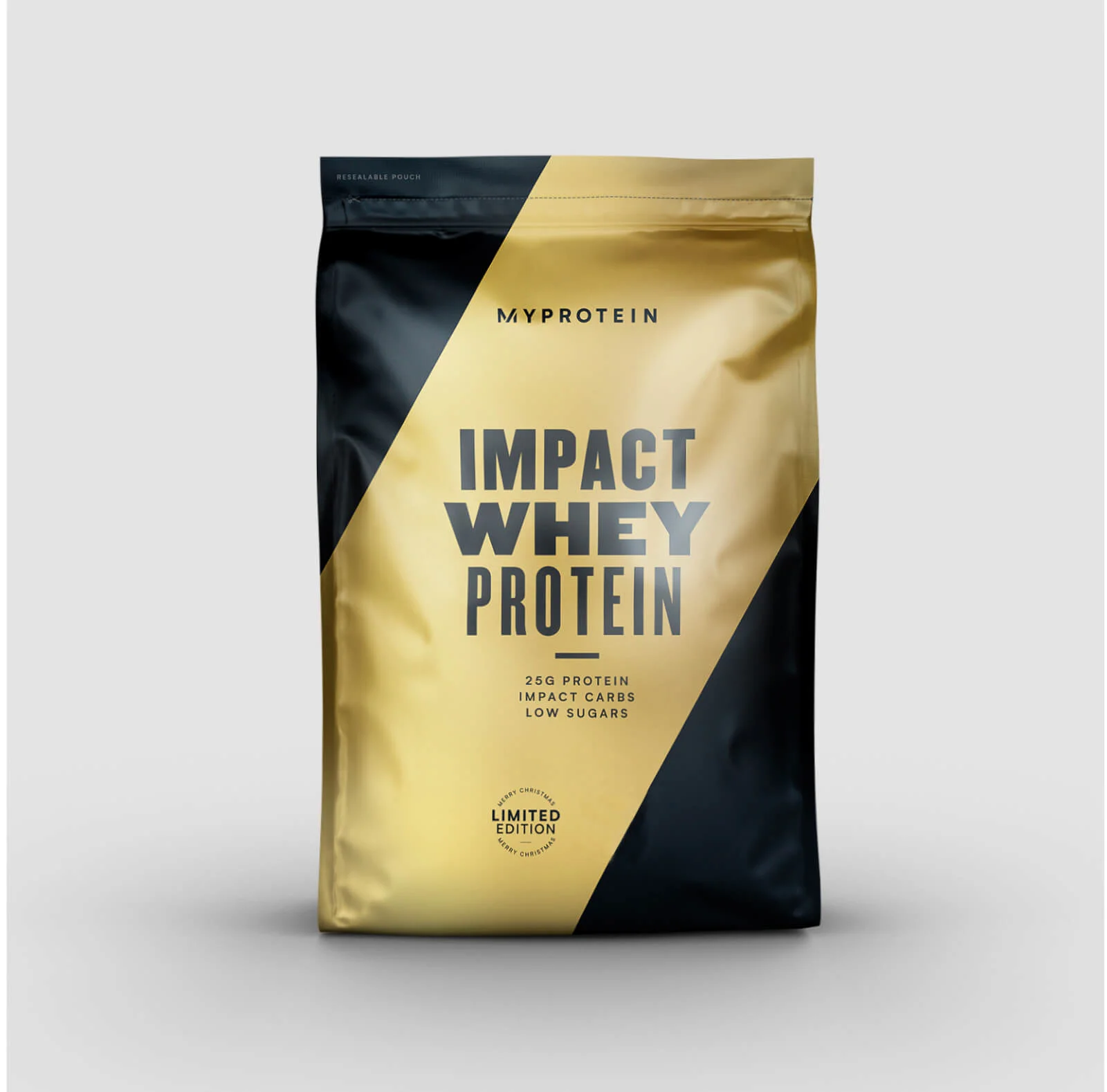 Сироватковий протеїн Impact Whey - Різдвяна версія - 1kg - полуничний крем Image 1
