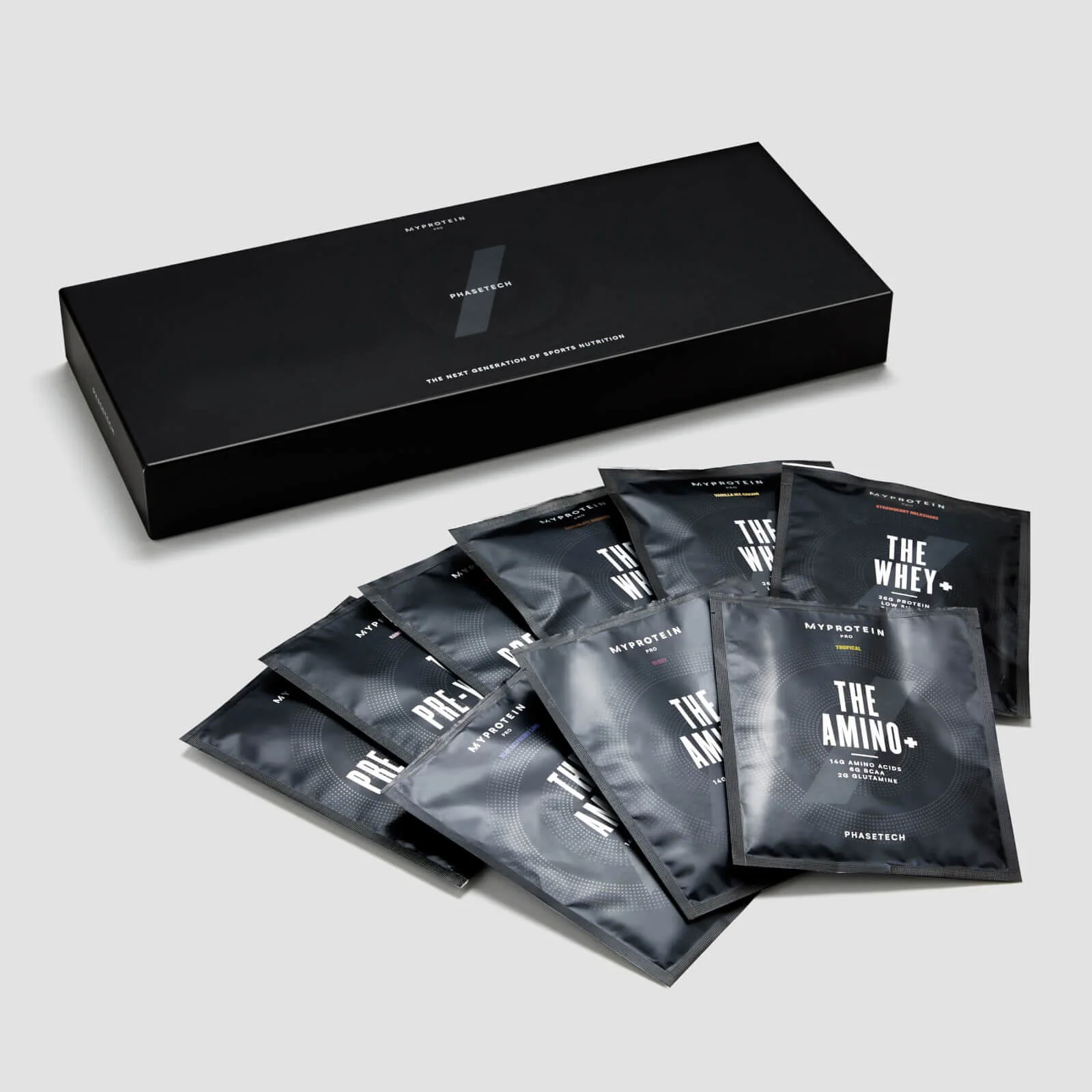 Myprotein PhaseTech 9 Pack Sample Box (Kitted) Image 1