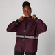 MP Women's Sleeve Stripe Windbreaker Jacket - Malbec