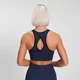 MP Women's Training Ribbed Seamless Sports Bra - Midnight