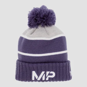 MP New Era Knitted Bobble Hat - Navy/White - Colour Navy/White