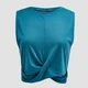 Myprotein Power Women's Twist Front Crop Top - Deep Lake