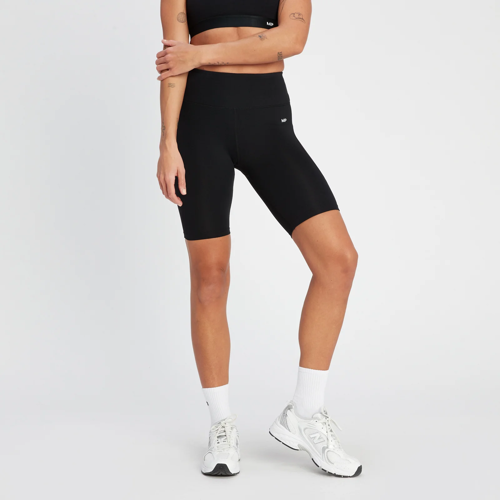 MP Women's Power Cycling Shorts - Black - XXS Image 1
