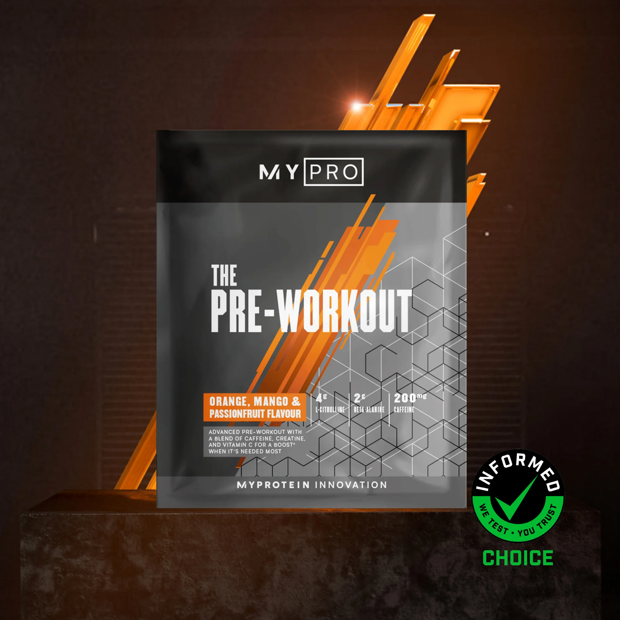 THE Pre-Workout (Sample) - 14g - Апельсин, манго, маракуя Image 1
