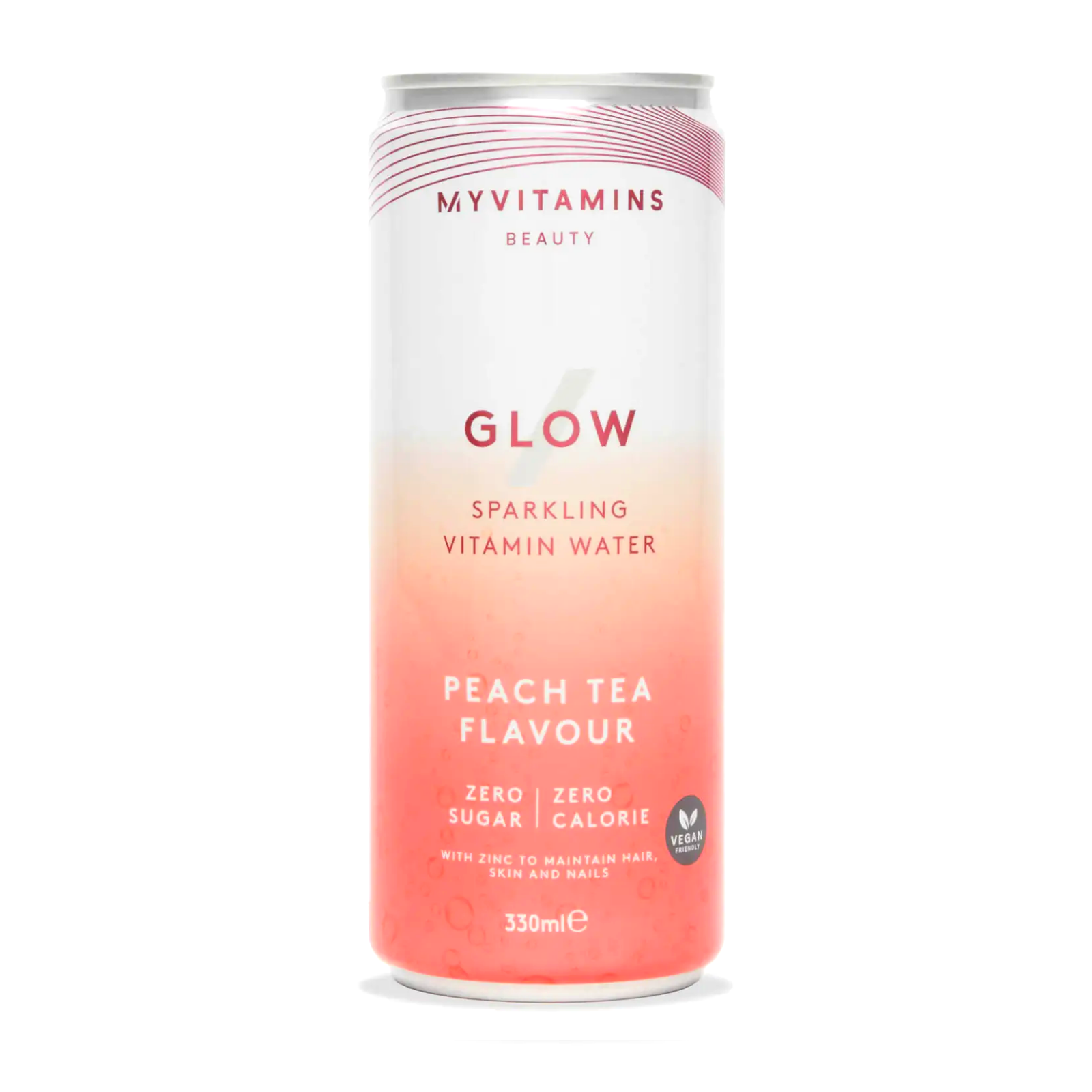 Glow Sparkling Vitamin Water (Sample) - Peach Image 1