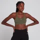 MP Women's Essentials Jersey Bra - Dark Olive