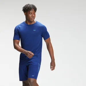 MP Men's Tempo Graphic Short Sleeve T-Shirt - Intense Blue - Size XS