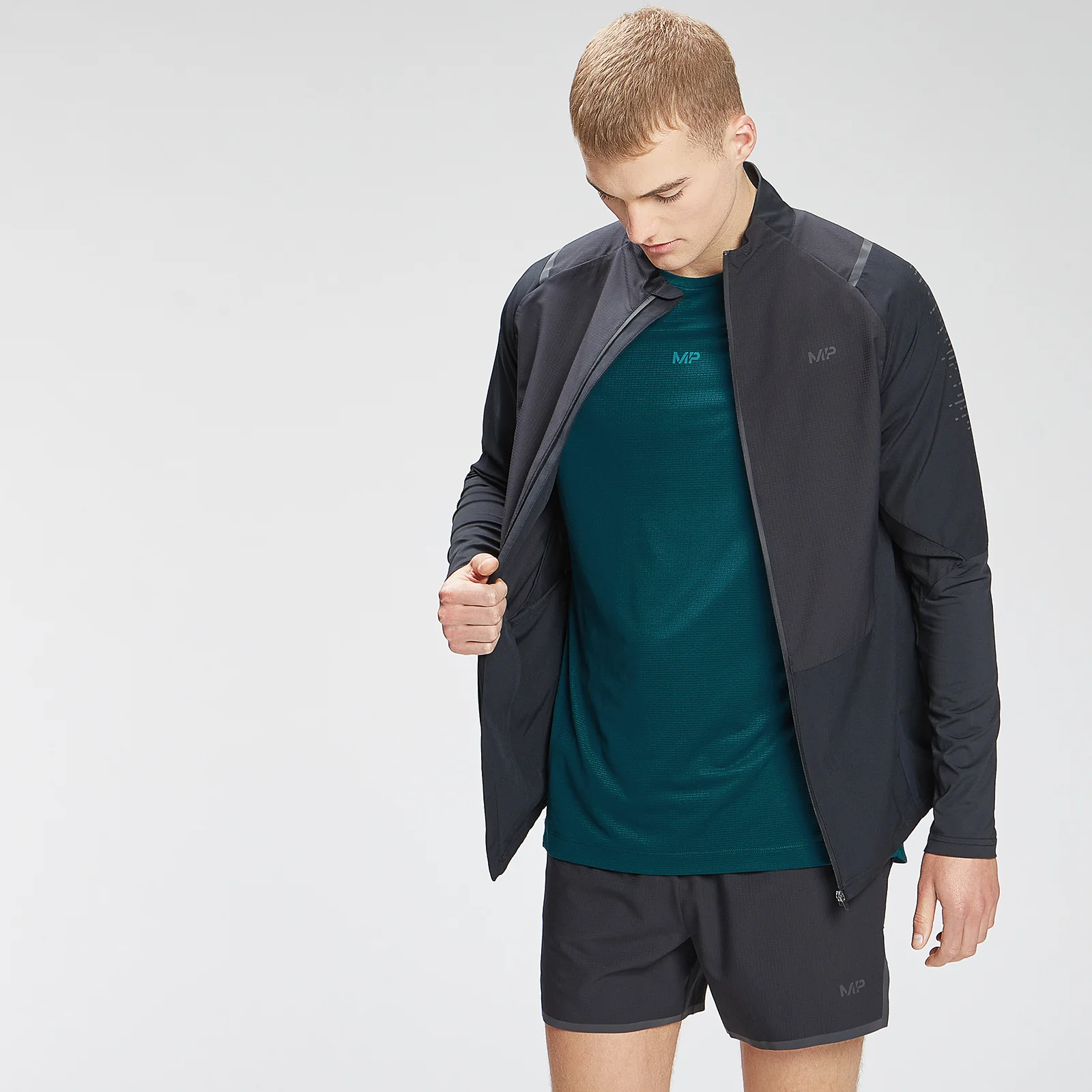 MP Men's Velocity Track Top - Black - S Image 1