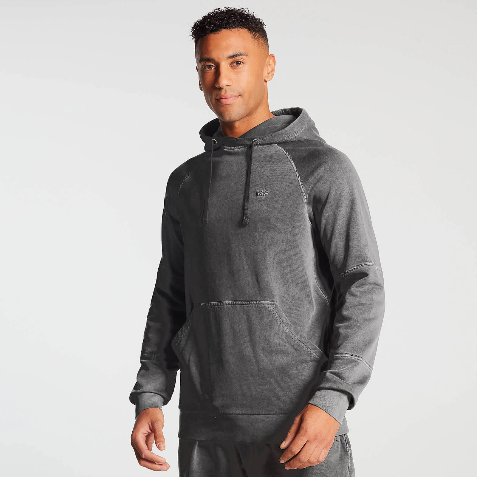 MP Men's Training Hoodie - Dark Grey - XXS Image 1