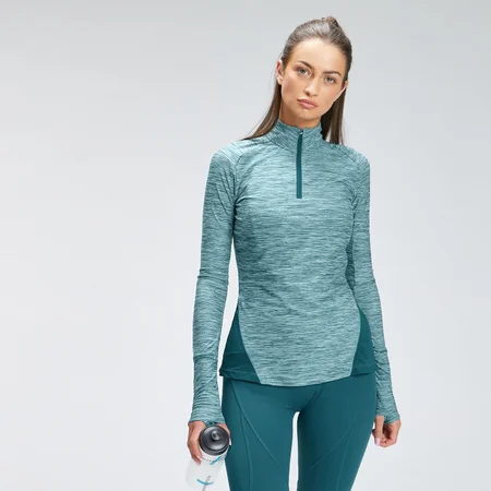 MP Women's Velocity 1/4 Zip - Deep Teal