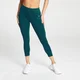 MP Women's 3/4 Power Leggings - Deep Teal