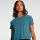 MP Women's Training Cropped T-Shirt - Ocean Blue