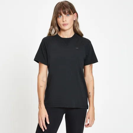MP Women's Rest Day Longline T-Shirt - Black