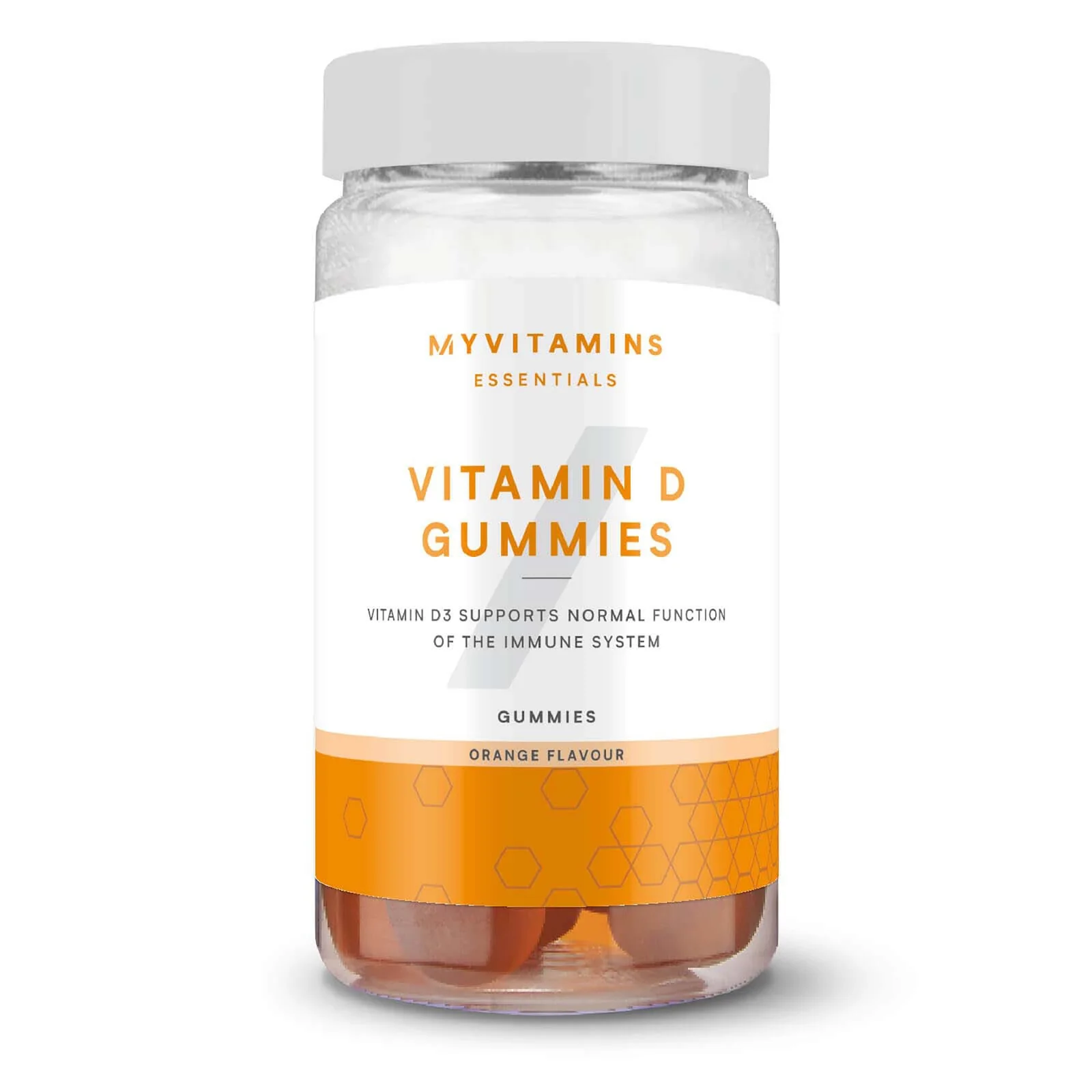 Myvitamins Vitamin D Gummies - 60servings - помаранчевий Image 1