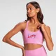 MP Women's Retro Lift Sports Bra - Pink