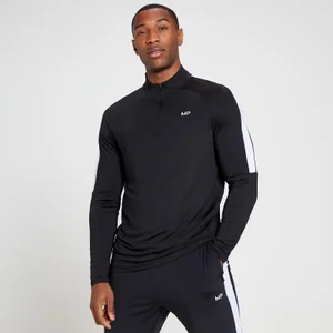 MP Men's Tempo 1/4 Zip Top - Black - Size XXS