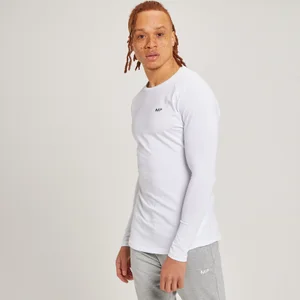 MP Men's Form Long Sleeve Top - White - Size XXL