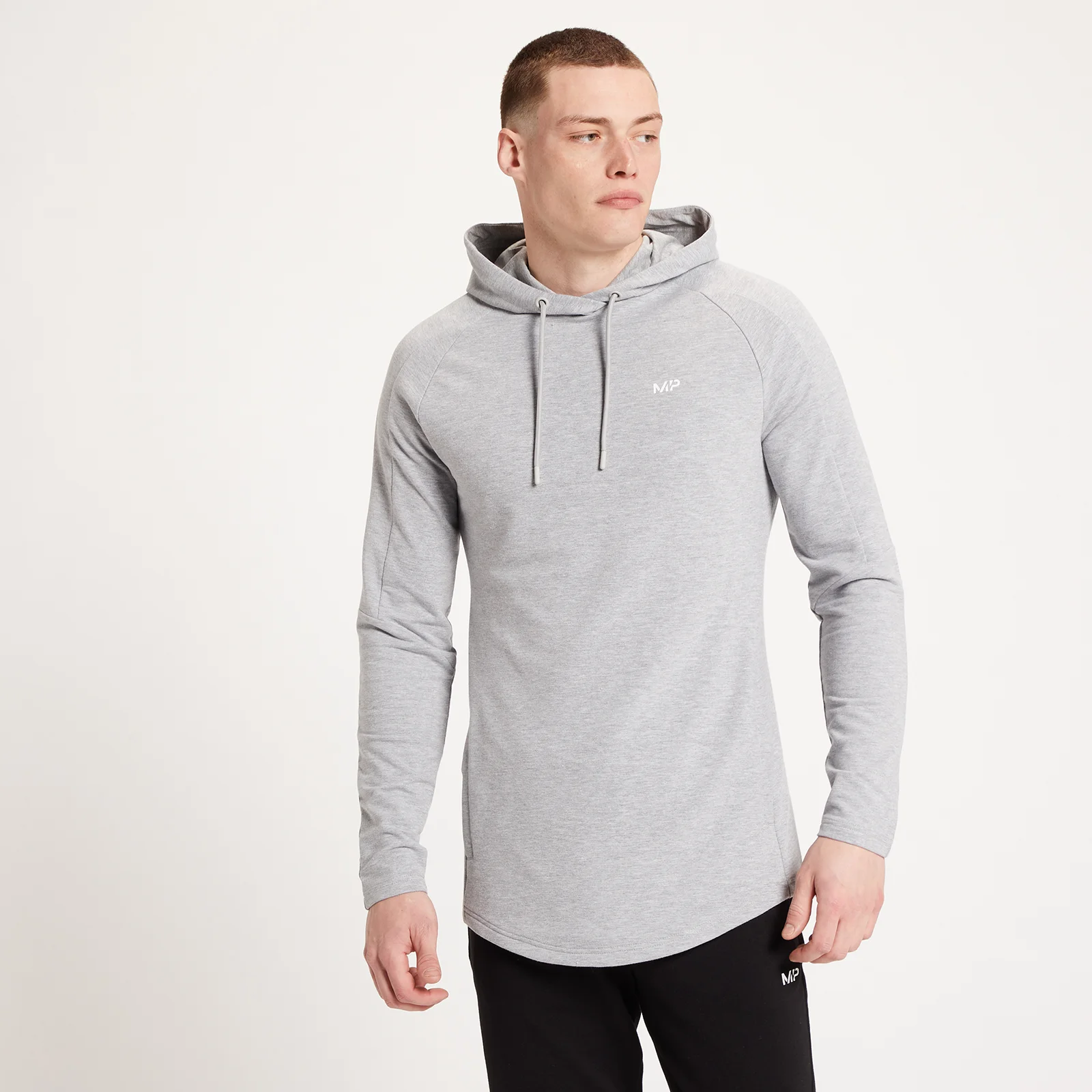 MP Men's Form Pullover Hoodie - Storm Marl - XXS Image 1