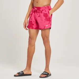 MP Men's Atlantic Printed Swim Shorts - Magenta - Size XXS