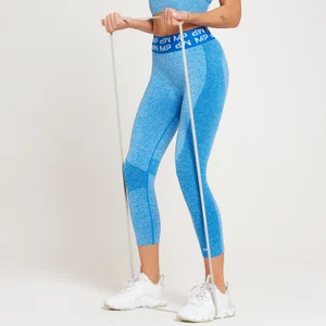 MP Women's Curve 3/4 Leggings - True Blue - Size XS