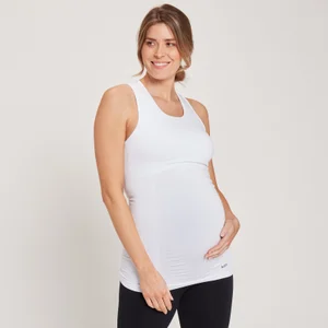 MP Women's Maternity Seamless Vest - White - Size XS