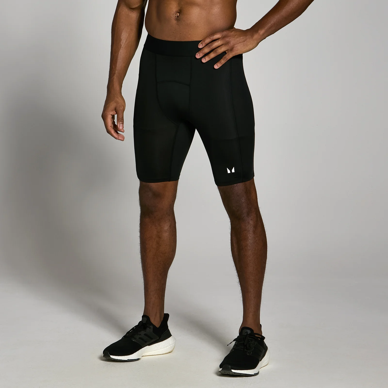 MP Men's Training Base Layer Shorts - Black - XXS Image 1