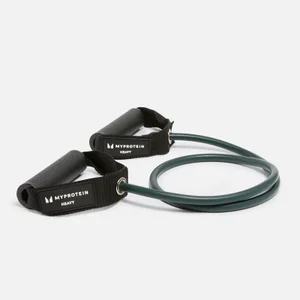 Myprotein Resistance Band With Handles - Heavy - Graphite Grey - Colour Graphite Grey