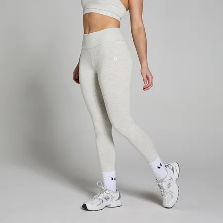 MP Women's Basic Leggings - Light Grey Marl