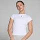 MP Women's Basic Body Fit Short Sleeve T-Shirt - White