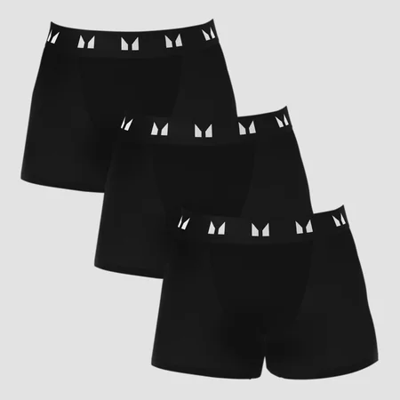 MP Men's Boxers - Black (3 Pack)