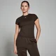 MP Women's Basic Body Fit Short Sleeve T-shirt - Coffee