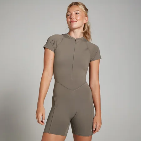 MP Women's Tempo Piping Short All In One - Espresso