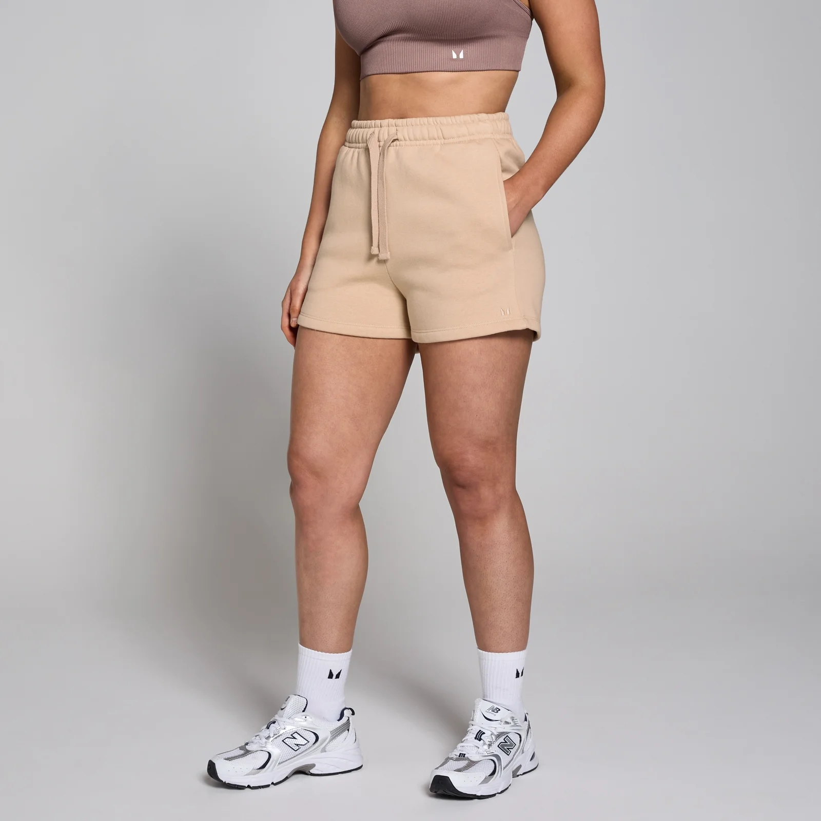 MP Women's Tempo Sweatshorts - Cream - XS Image 1