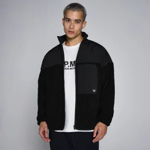 MP Men's Hybrid Fleece - Black - Size XXL