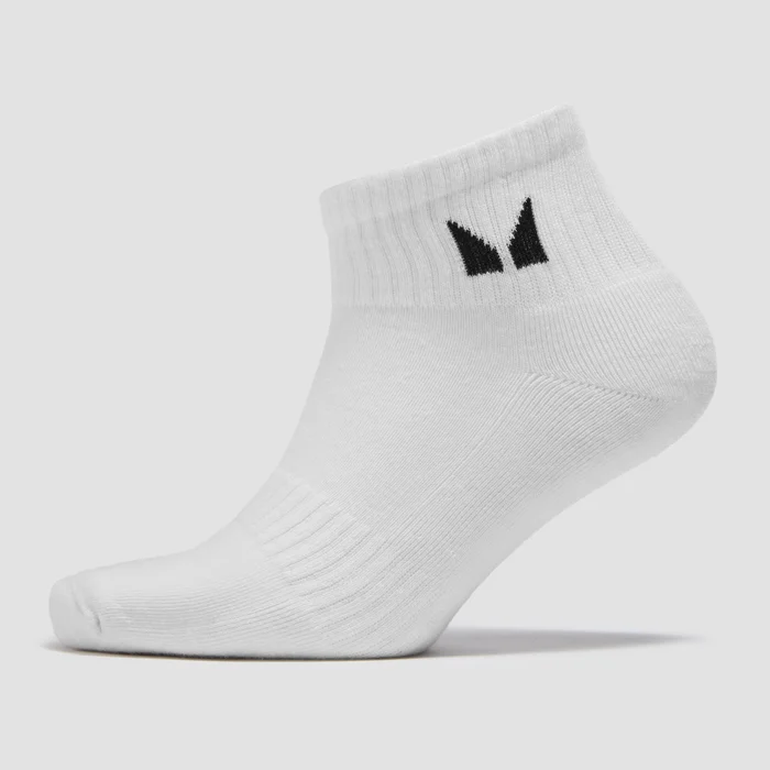 MP Unisex Ankle Socks (1 Pack) - White