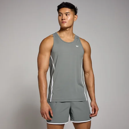 MP Men's Tempo Binding Vest - Rock