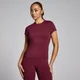 MP Women's Tempo Body Fit Short Sleeve T-shirt - Red Wine