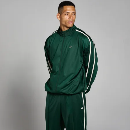 MP Men's Tricot Track Jacket - Dark Emerald